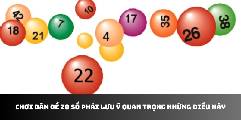 Chơi dàn đề 20 số phải lưu ý quan trọng những điều này